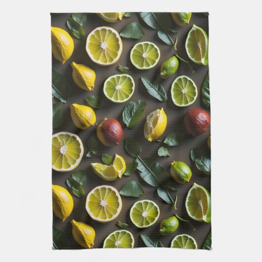 熱帯柑橘類 キッチンタオル (縦)
