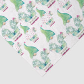 熱帯格言かわいいパターン水色 薄葉紙 (詳細)