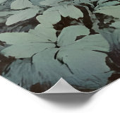 熱帯森林野生動物タイガーヴィンテージ ポスター (角)