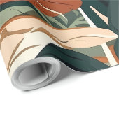 熱帯植物が鳥観察に贈る|過去記事 ラッピングペーパー (ロールコーナー)