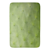 熱帯植物の緑のサボテンの写真 バスマット (正面縦)