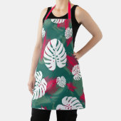 熱帯植物イラストレーション エプロン (インサイチュ)