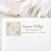 熱帯植物エレガントフローラ金ゴールドパイナップル ラベル (インサイチュ)