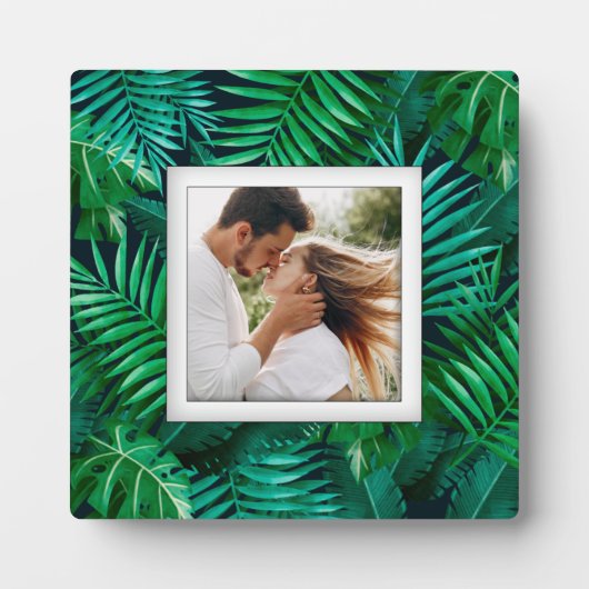 熱帯植物フラムレスフォトイーゼルバック フォトプラーク (正面)