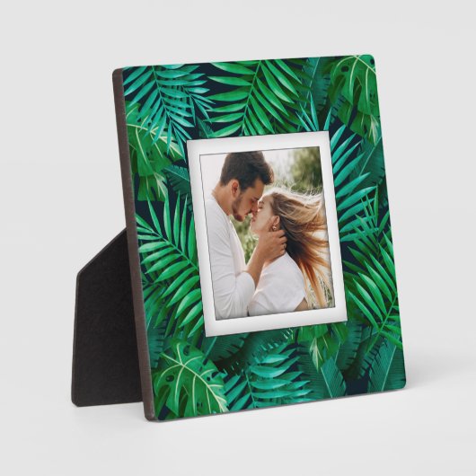 熱帯植物フラムレスフォトイーゼルバック フォトプラーク (正面)