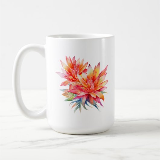 熱帯植物マグ コーヒーマグカップ (左)