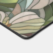 熱帯植物モザイクデジタルアート デスクマット (コーナー)