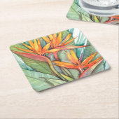 熱帯植物園パラダイスII スクエアペーパーコースター (アングル)