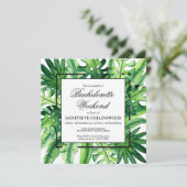 熱帯植物学バチェロレッテ週末の日程 招待状 (スタンド正面)