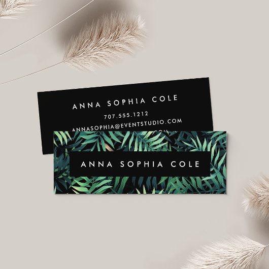 熱帯植物学 スキニー名刺