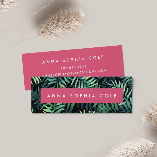 熱帯植物学 スキニー名刺