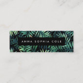 熱帯植物学 スキニー名刺 (正面)