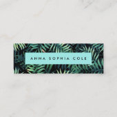 熱帯植物学 スキニー名刺 (正面)