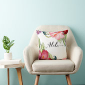 熱帯植物性フローラアロハハイビスカスサマー クッション (椅子)