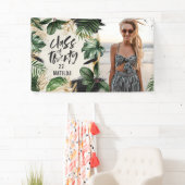 熱帯植物性マグカップモダンの卒業級 横断幕 (インサイチュ)