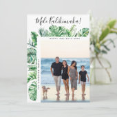 熱帯植物性メレカリキマカクリスマスフォト シーズンカード (スタンド正面)