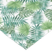 熱帯植物性ヤシの木の離れパターン テーブルクロス (アングル)