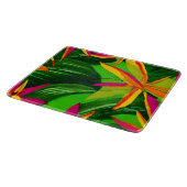 熱帯植物性切削板：自然の優雅さ カッティングボード (角)