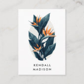 熱帯植物性QRコモダンード 名刺 (正面)