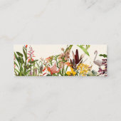 熱帯植物景観。 ロイヤリティカード (裏面)