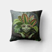 熱帯植物枕 クッション (裏面)