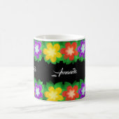 熱帯植物花 コーヒーマグカップ (中央)