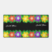 熱帯植物花 デスクマット (正面)