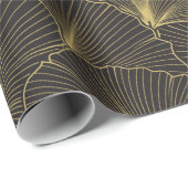 熱帯植物葉の手引き。ヴィンテージ群 ラッピングペーパー (ロールコーナー)
