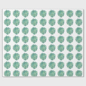 熱帯植物葉 ラッピングペーパー (フラット)