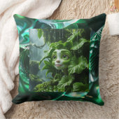 熱帯植物装飾用クッション クッション (ブランケット)