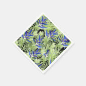 熱帯植物2. スタンダードカクテルナプキン (角)