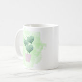 熱帯植物 コーヒーマグカップ (正面左)