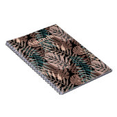 熱帯植物,ジャングル,熱帯,ベージュ,葉 ノートブック (右側)