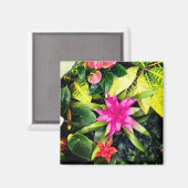 熱帯植物 マグネット (正面/裏面)