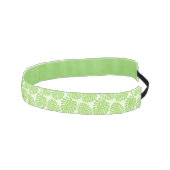 熱帯植物- Monsteraパターンの葉 アスレチックヘッドバンド (右)