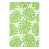 熱帯植物- Monsteraパターンの葉 ミニクリップボード (裏面)