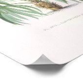 熱帯椰子 ポスター (角)