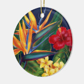 熱帯楽園のオーナメント セラミックオーナメント (左)