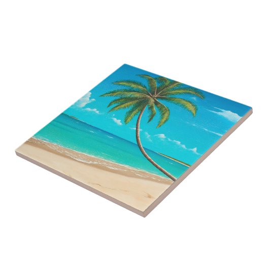 熱帯楽園のタイル タイル (側面)