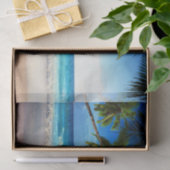 熱帯楽園のビーチ 薄葉紙 (ギフト)