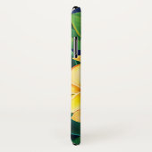 熱帯楽園のプルメリアのハワイアンのイラストレーション Case-Mate iPhoneケース (裏面/右)