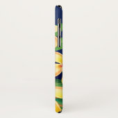 熱帯楽園のプルメリアのハワイアンのイラストレーション Case-Mate iPhoneケース (裏面/左)