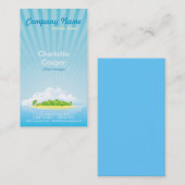 熱帯楽園の名刺 名刺 (正面/裏面)