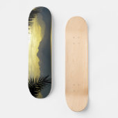 熱帯楽園水ビーチの砂の波の運命 スケートボード (正面)