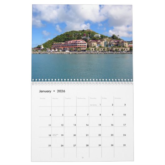 熱帯楽園2010のカレンダー カレンダー (1月 2026)