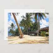 熱帯楽園 ポストカード (正面/裏面)