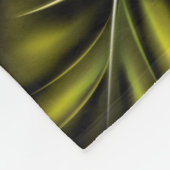 熱帯楽園。 Toucansおよび柑橘類 フリースブランケット (角)