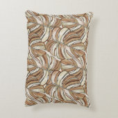 熱帯模様。グラフィックデザインと驚きのモン アクセントクッション (裏面(縦))