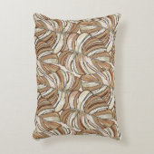 熱帯模様。グラフィックデザインと驚きのモン アクセントクッション (正面(垂直))