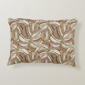 熱帯模様。グラフィックデザインと驚きのモン アクセントクッション (裏面)